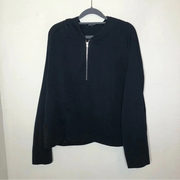 Kenneth Cole Long  Sleeve Lightweight Half-Zip Hoodie XL - Picture 1 of 6